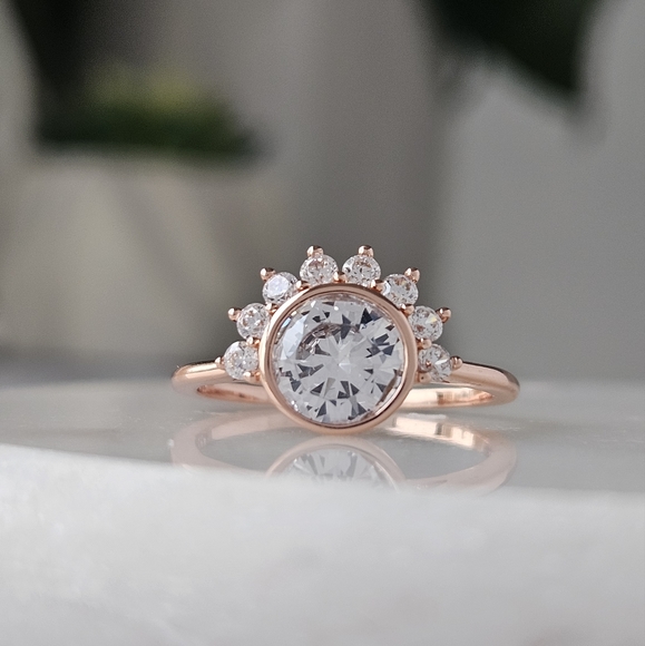 Rose Gold ring, 18k Rosegold finish From the Charmed Aroma - Picture 3 of 7